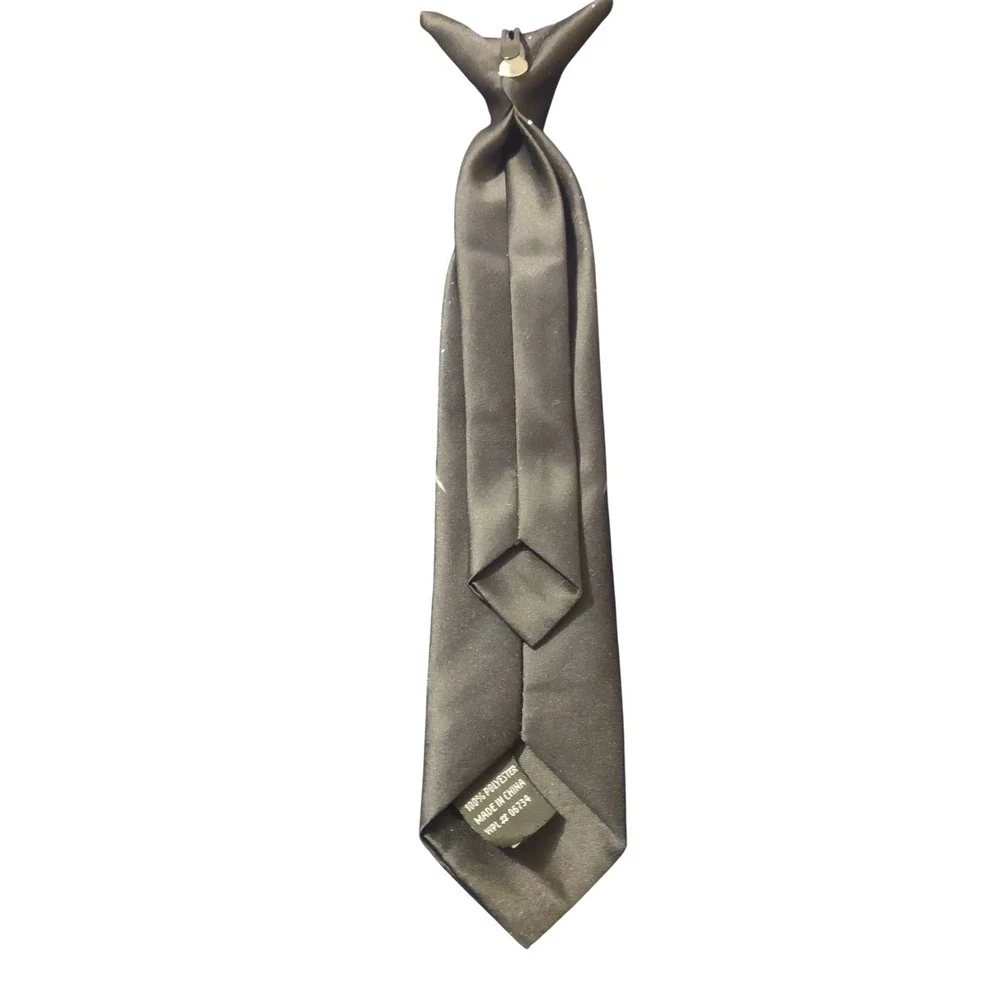 Star‎ Wars Darth Vader Kids Clip-On Necktie Black Polyester Satin Boys Tie